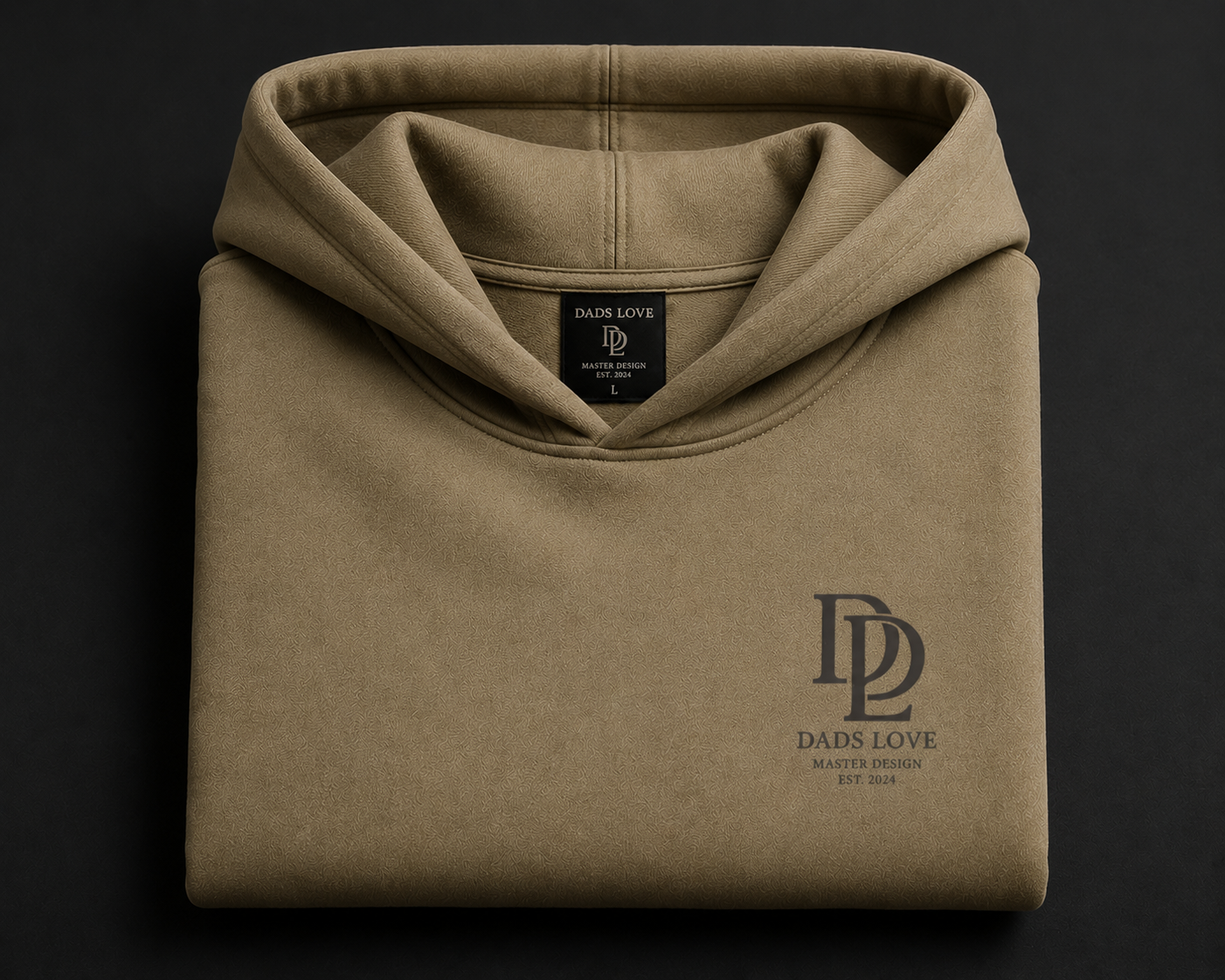 Heavyweight Oversized Hoodie - Kahki