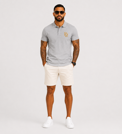 Men's Premium Polo Grey