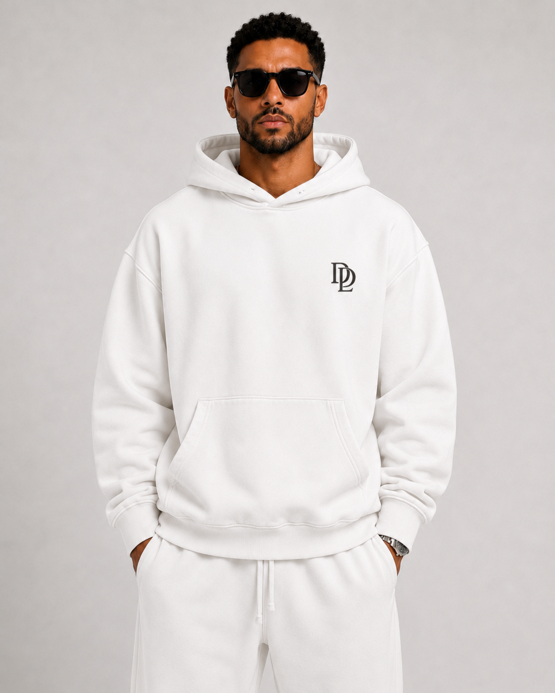 Heavyweight Oversized Hoodie - White