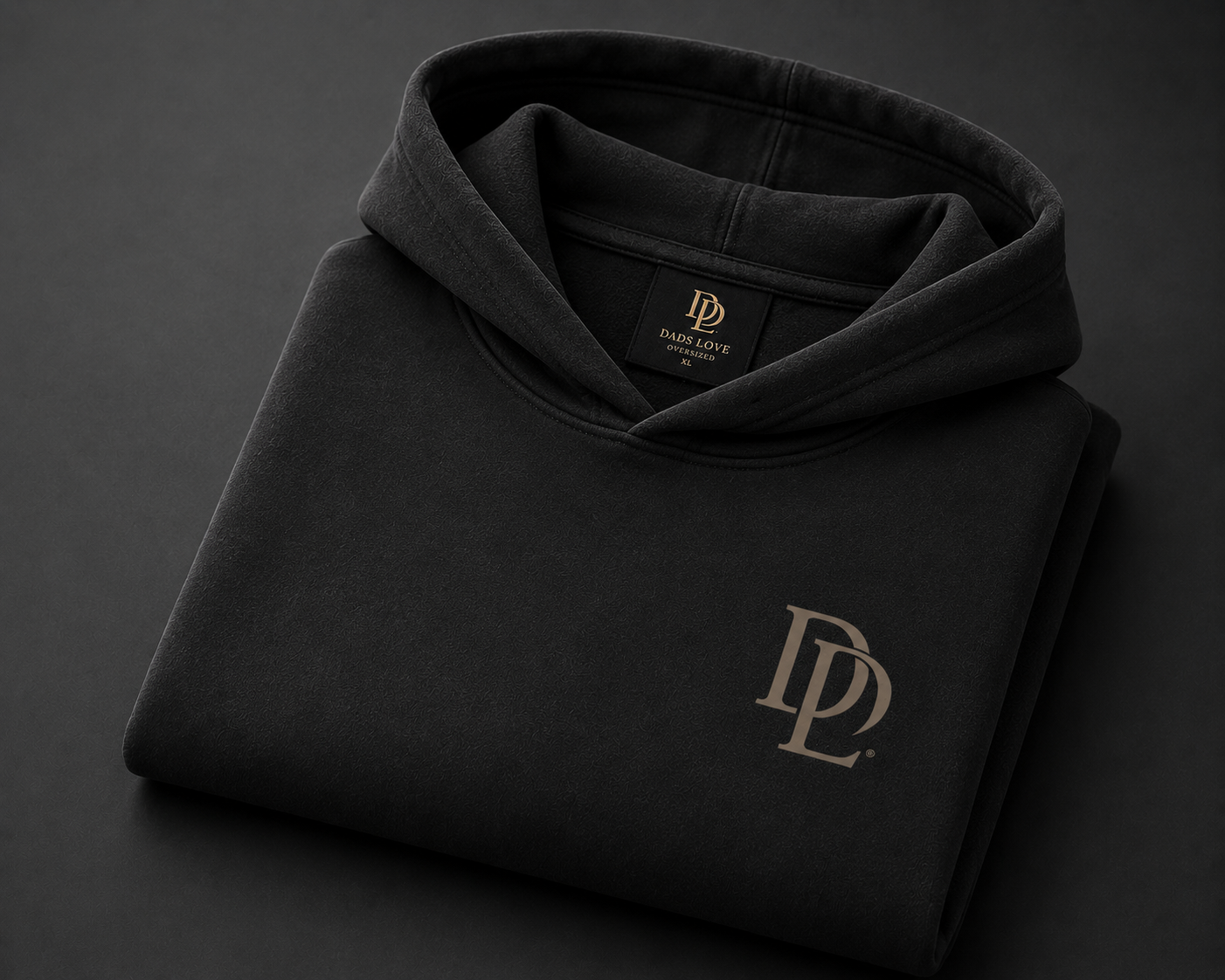 Heavyweight Oversized Hoodie - Black