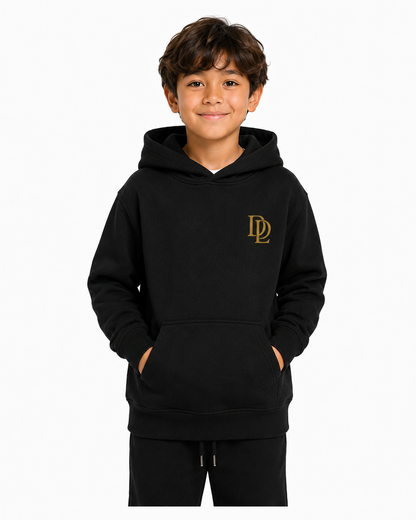 Boys Heavy Blend Hoodie Black