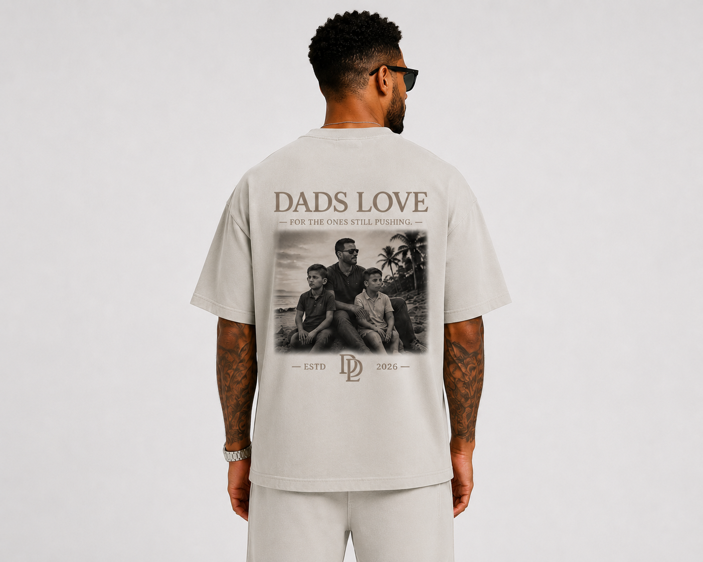 Oversized Tee - Light Grey