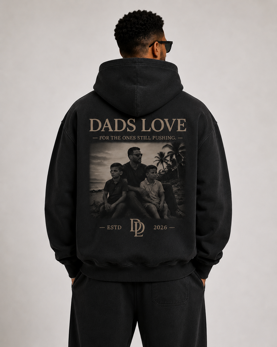 Heavyweight Oversized Hoodie - Black