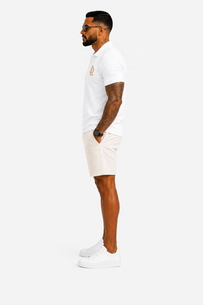 Men's Premium Polo White