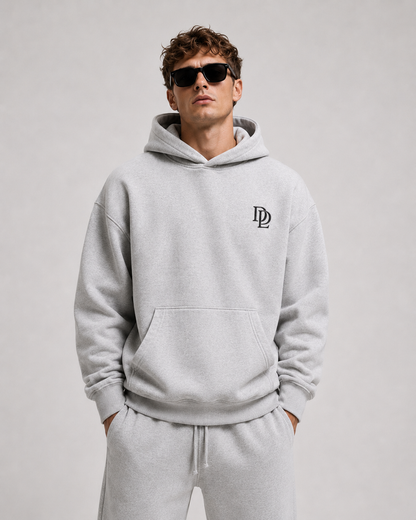 Heavyweight Oversized Hoodie - Grey