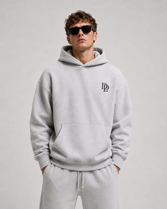 Heavyweight Oversized Hoodie - Grey