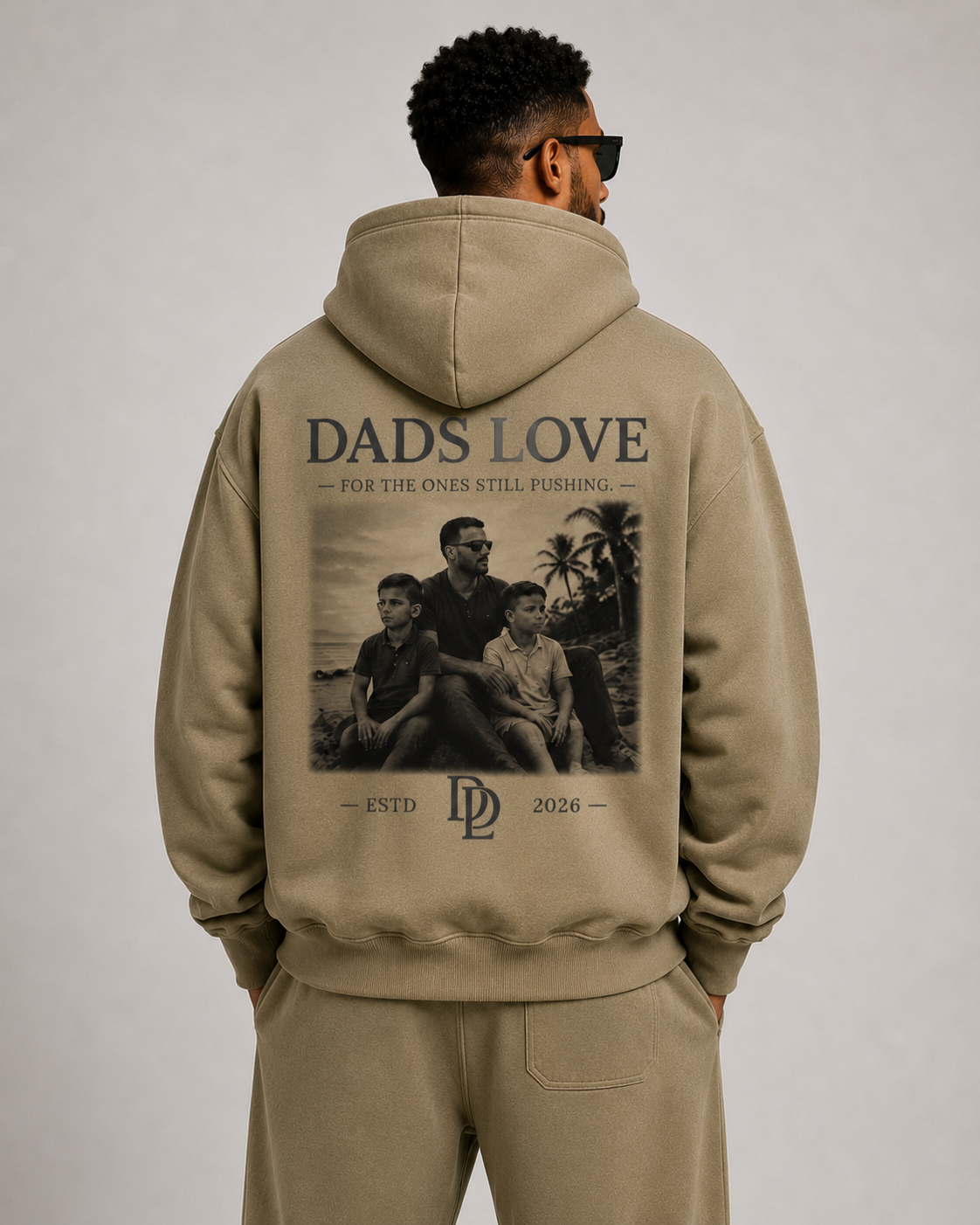 Heavyweight Oversized Hoodie - Kahki