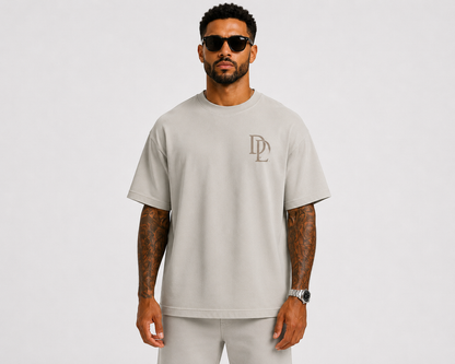Oversized Tee - Light Grey