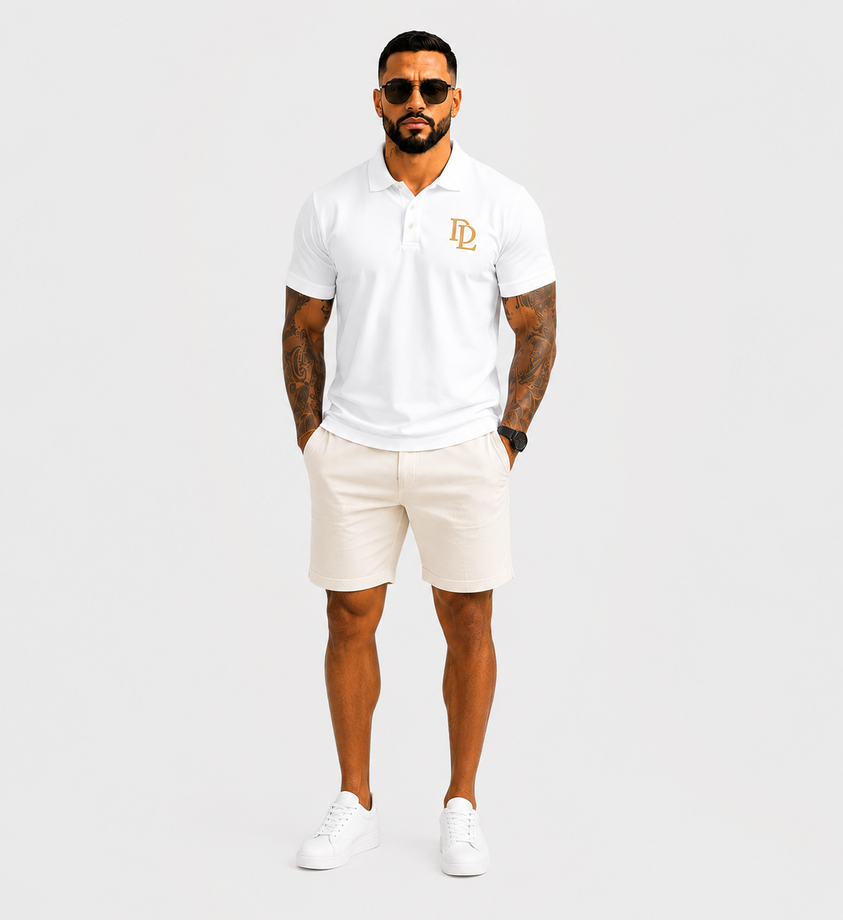 Men's Premium Polo White