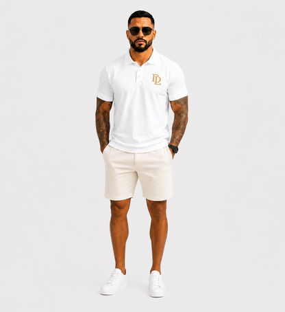 Men's Premium Polo White