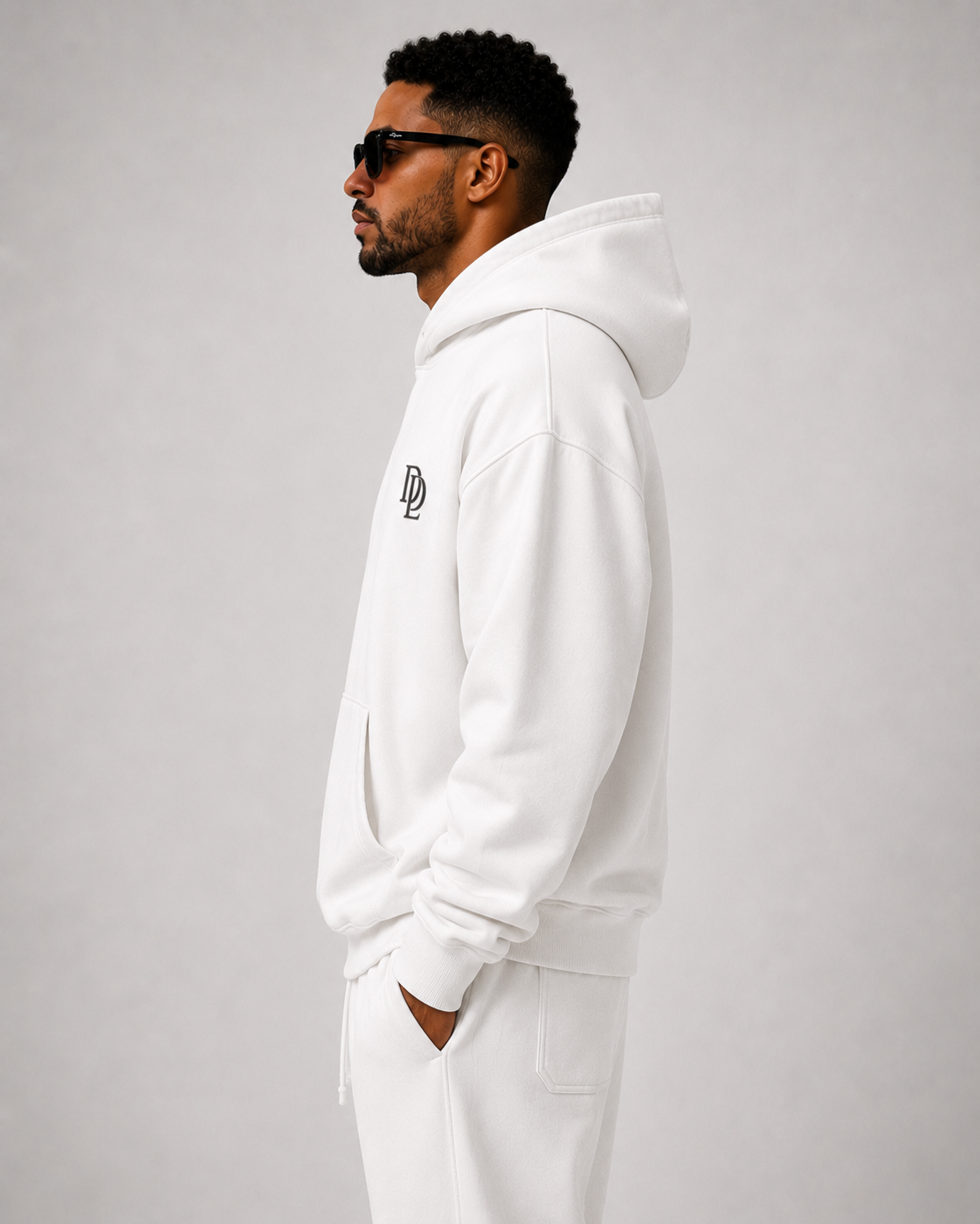 Heavyweight Oversized Hoodie - White
