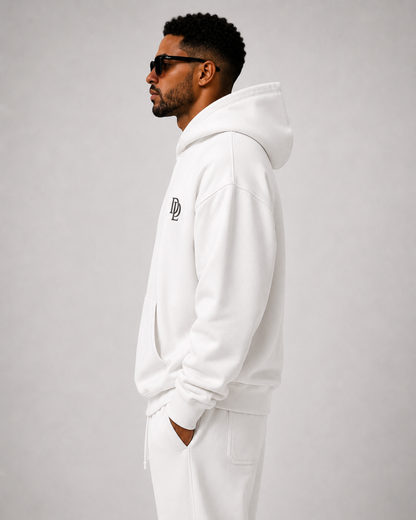 Heavyweight Oversized Hoodie - White