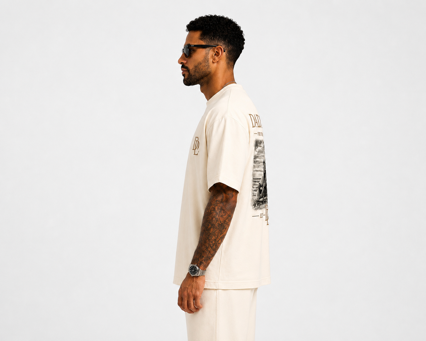 Oversized Tee - Cream