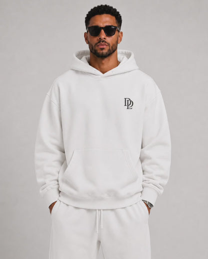 Heavyweight Oversized Hoodie - White